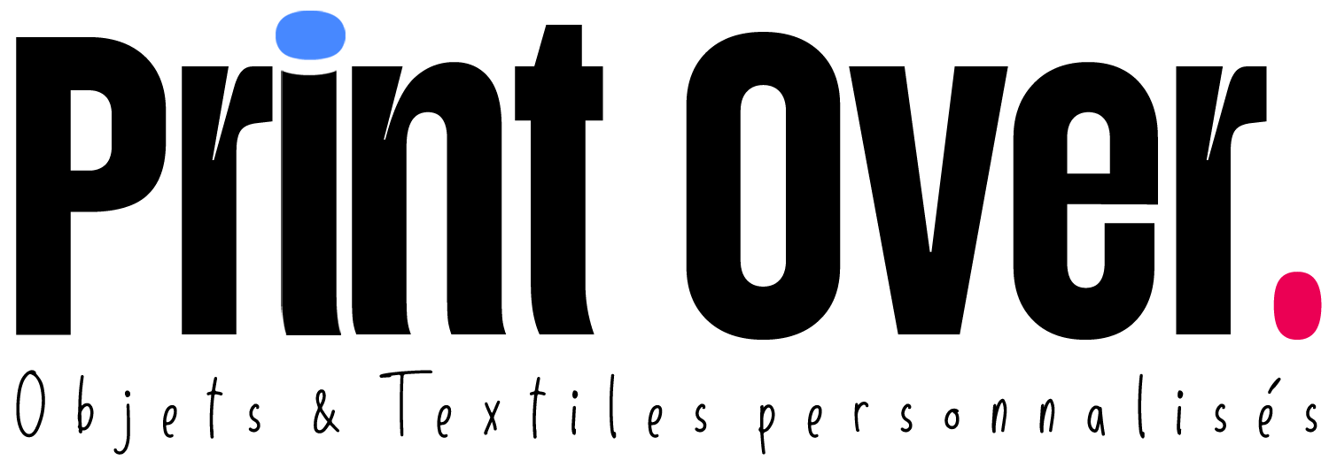 logo Print Over black horizontal